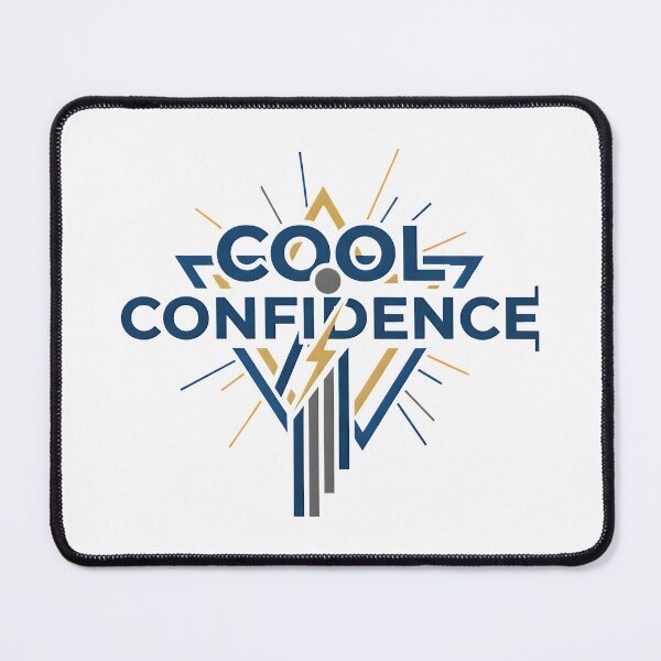 Item preview, BEST SELLER. Cool Confidence Modern Mindset USA designed and sold by Gilded Dreams.