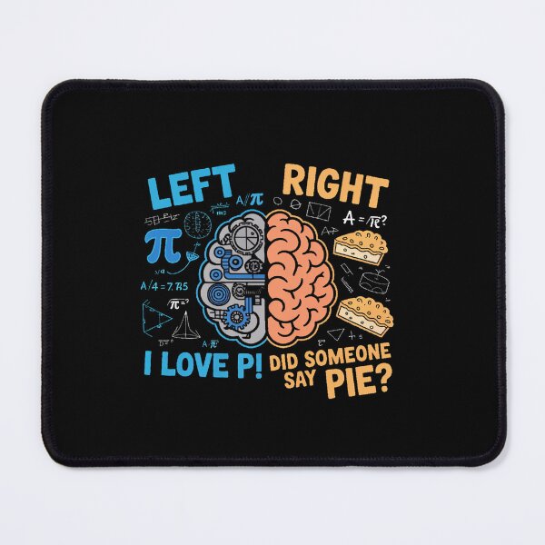 Item preview, Pi Day Left Vs Right Brain Pie Funny Math Lover designed and sold by KonopikaaArt.