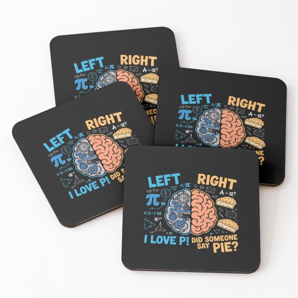 Item preview, Pi Day Left Vs Right Brain Pie Funny Math Lover designed and sold by KonopikaaArt.