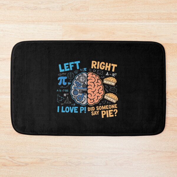 Item preview, Pi Day Left Vs Right Brain Pie Funny Math Lover designed and sold by KonopikaaArt.