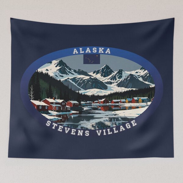 Item preview, Stevens Village Alaska Travel designed and sold by Thistle-TShop.