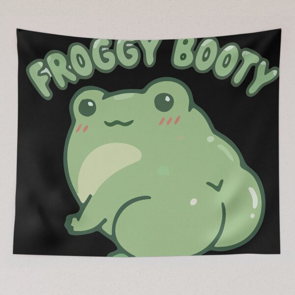 Item preview, Froggy booty - Toad butt Funny Sassy Amphibian Meme designed and sold by Nasoohhassan.