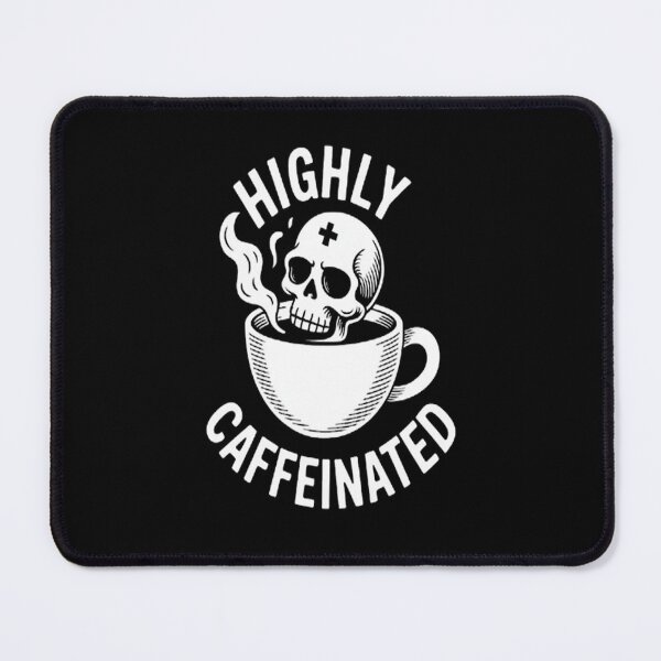 Item preview, Highly Caffeinated - Coffee Caffeine designed and sold by LacostCarl.