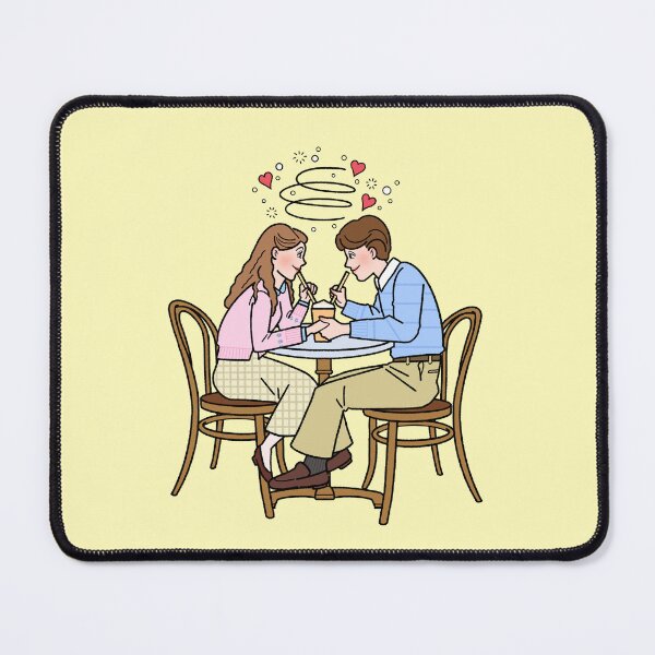 Item preview, Our Coffee Date (feat.Nancy & Steve) designed and sold by innissi.