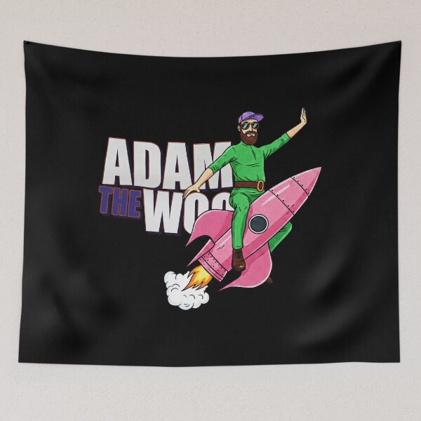 Item preview, Vlogger Fan  Adam The Woo Peace  designed and sold by JulieHampto.