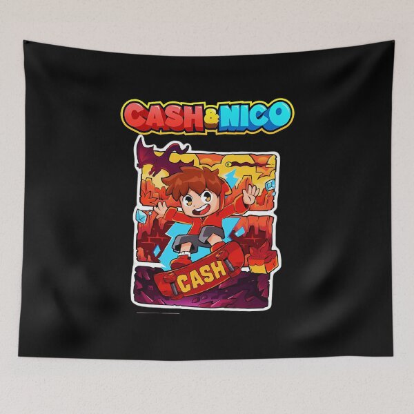 Item preview, Cash And Nico Action Duo Cartoon designed and sold by rawarden.