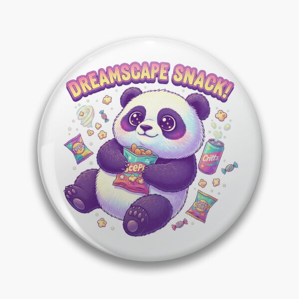 Item preview, Dreamscape Snack! Popcorn Panda designed and sold by Dano-Designs.