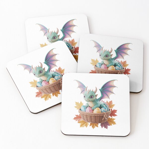 Item preview, Dragon Easter Day Loves Collecting Easter Eggs Dragons designed and sold by FaithAbbott.