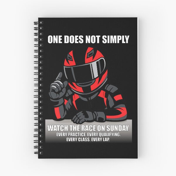 Item preview, One Does Not Simply Watch on Sunday | MotoGP & F1 Race Weekend Big Head Meme designed and sold by Fan Art Station .