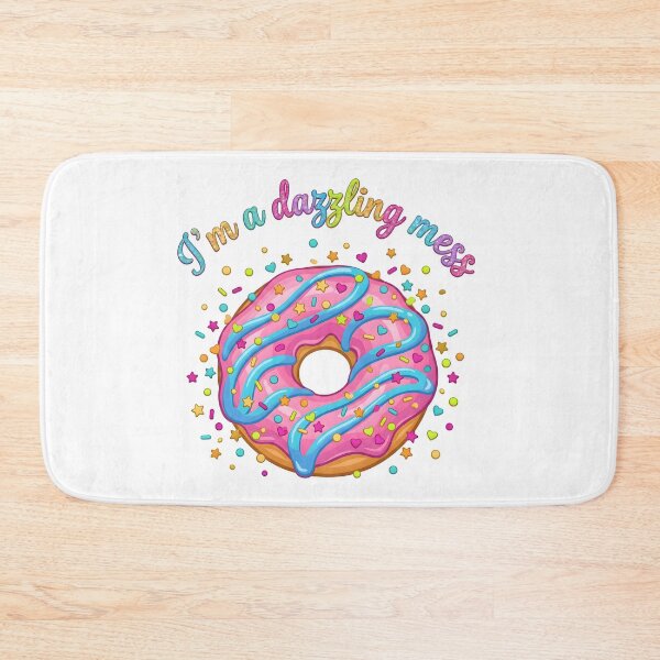 Item preview, doughnut, bakery, funny donut, illustration, coffee and donuts designed and sold by TrueArtVibes.