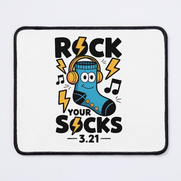 Item preview, Rock Your Socks Down Syndrome Awareness Day 3.21 WDSD designed and sold by KonopikaaArt.