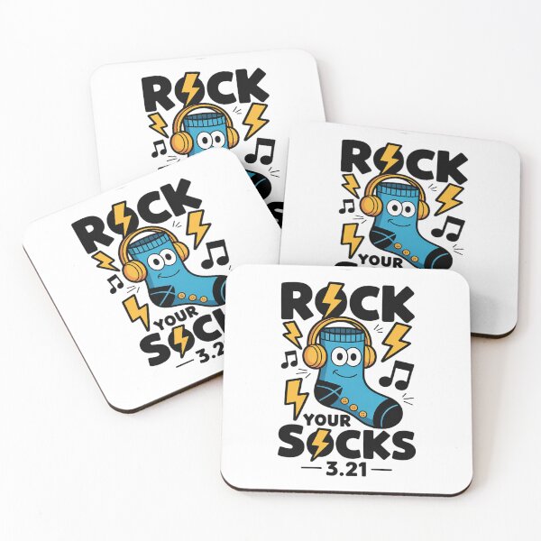 Item preview, Rock Your Socks Down Syndrome Awareness Day 3.21 WDSD designed and sold by KonopikaaArt.