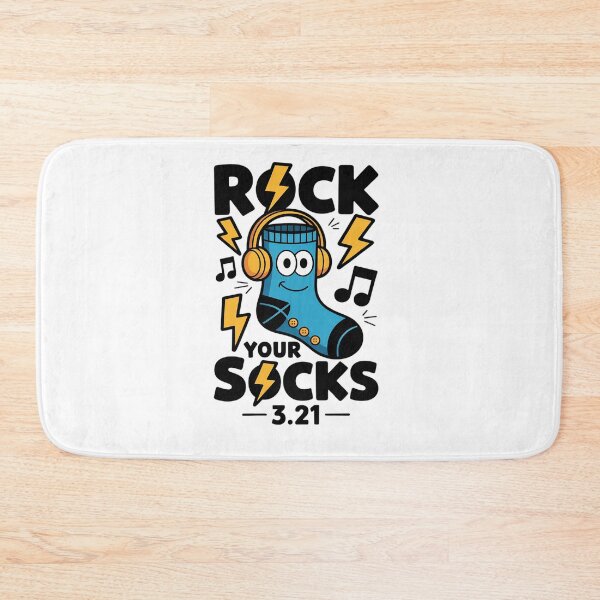 Item preview, Rock Your Socks Down Syndrome Awareness Day 3.21 WDSD designed and sold by KonopikaaArt.