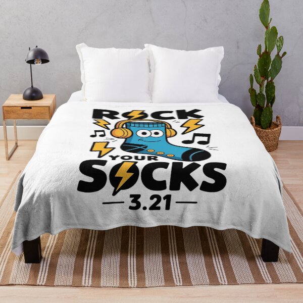 Item preview, Rock Your Socks Down Syndrome Awareness Day 3.21 WDSD designed and sold by KonopikaaArt.