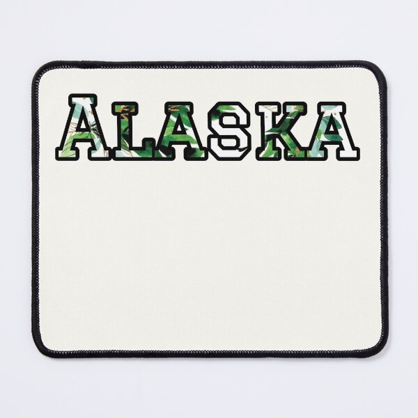 Item preview, Alaska State Typography | Modern Nature-Inspired Art designed and sold by Long Family Gifts.