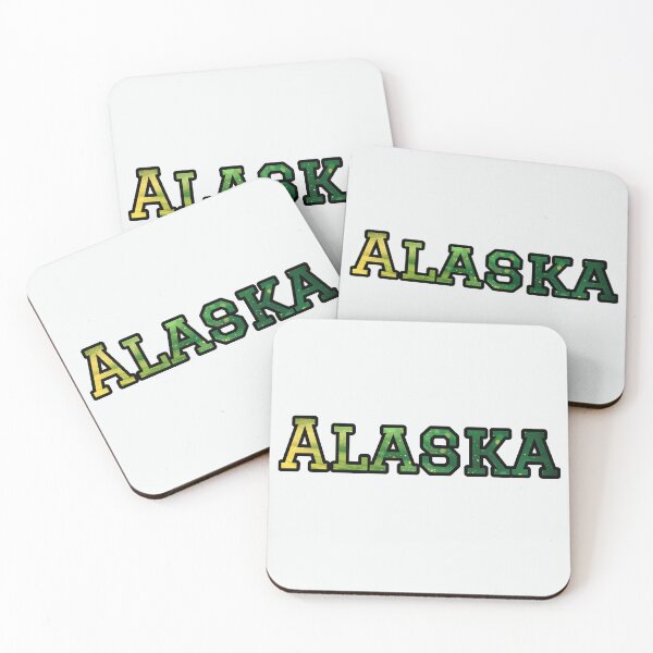 Item preview, Alaska Local Pride Design | Green & Gold Aesthetic designed and sold by Long Family Gifts.
