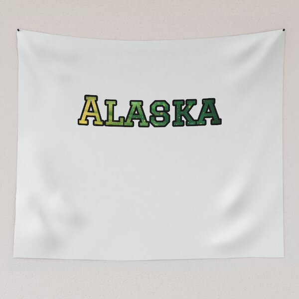 Item preview, Alaska Local Pride Design | Green & Gold Aesthetic designed and sold by Long Family Gifts.