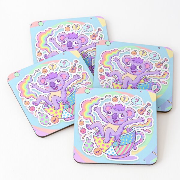 Item preview, Joyful Koala Bursting from Teacup designed and sold by Koalangel.
