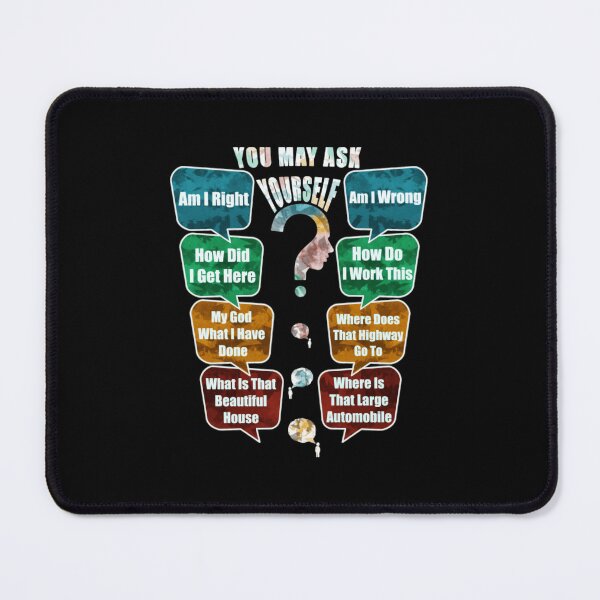 Item preview, You May Ask Yourself Talking Heads Once In A Lifetime Classic Retro  designed and sold by karehildebrand.