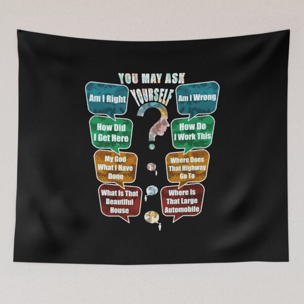 Item preview, You May Ask Yourself Talking Heads Once In A Lifetime Classic Retro  designed and sold by karehildebrand.