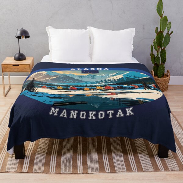 Item preview, Manokotak Alaska Travel designed and sold by Thistle-TShop.