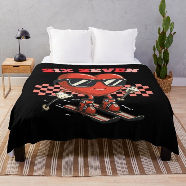 Item preview, Cool Skiing 67 Six Seven Heart Retro Sunglasses Cartoon T-Shirt designed and sold by LashondaGreen89.