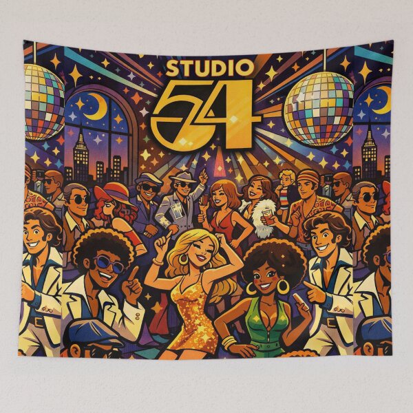 Item preview, The  Dance at Studio 54 – Funky and Disco 70s Groove designed and sold by Arte Cartoon From TagTeam Group.