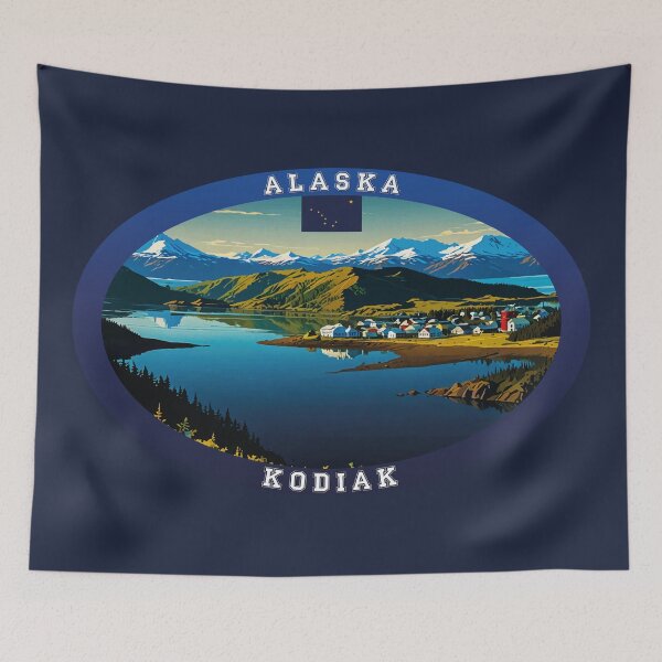 Item preview, Kodiak Alaska Travel designed and sold by Thistle-TShop.