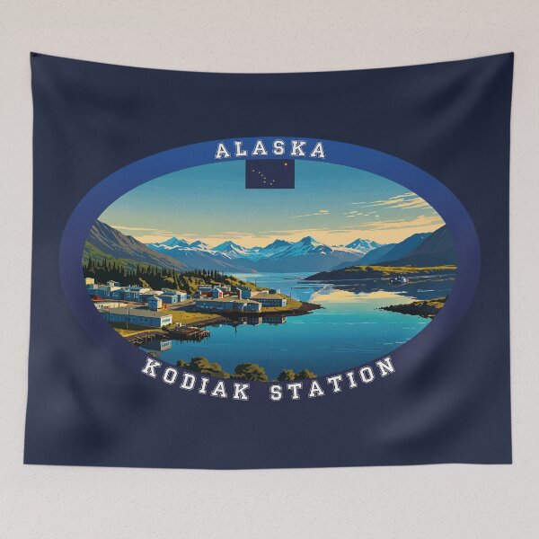 Item preview, Kodiak Station Alaska Travel designed and sold by Thistle-TShop.