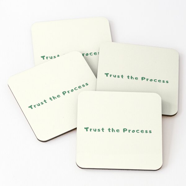 Item preview, Trust the Process – Minimal Inspirational Quote designed and sold by alaa9898.