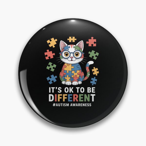 Item preview, It's OK to be Different Cool Autism Awareness Cute designed and sold by RonnasJackson.