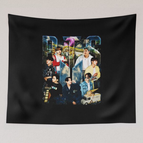 Item preview, BTS Vintage Group Photo Collage designed and sold by LucThibault.