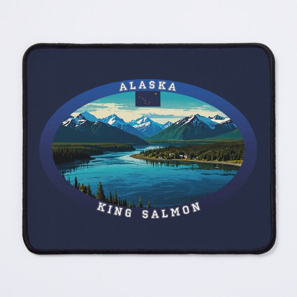 Item preview, King Salmon Alaska Travel designed and sold by Thistle-TShop.