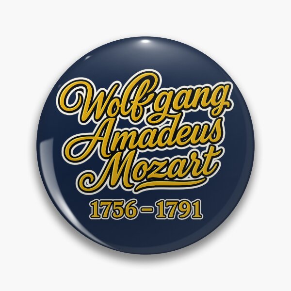 Item preview, Wolfgang Amadeus Mozart 1756–1791 - Vintage Cursive Tribute to Classical Composer & Music Legend designed and sold by AnTartstudios.