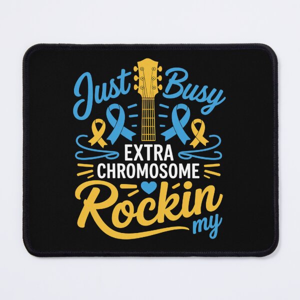 Item preview, Just Busy Rockin My Extra Chromosome World Down Syndrome Day designed and sold by RonnasJackson.