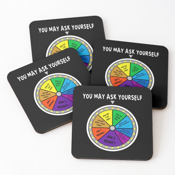 Item preview, You May Ask Yourself Once In A Lifetime Pie Chart  designed and sold by karehildebrand.