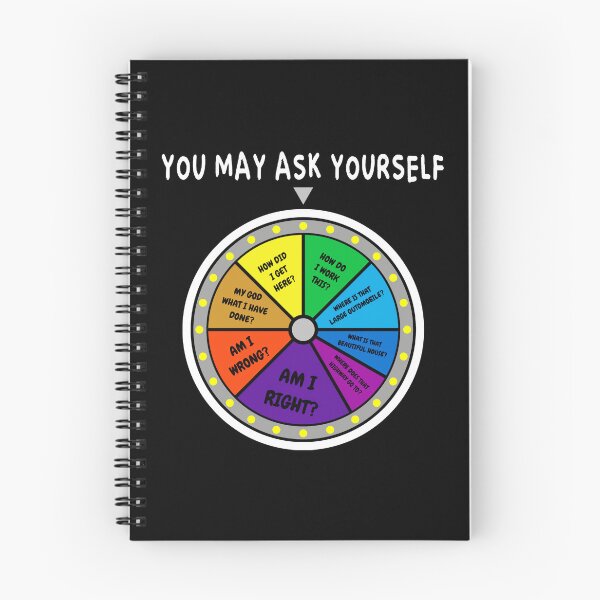 Item preview, You May Ask Yourself Once In A Lifetime Pie Chart  designed and sold by karehildebrand.