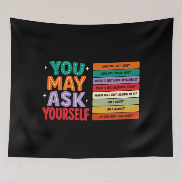Item preview, You May Ask Yourself Hip Hop  designed and sold by karehildebrand.