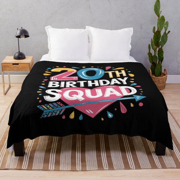 Item preview, 20th Birthday Squad Accessories designed and sold by PowAcademy.
