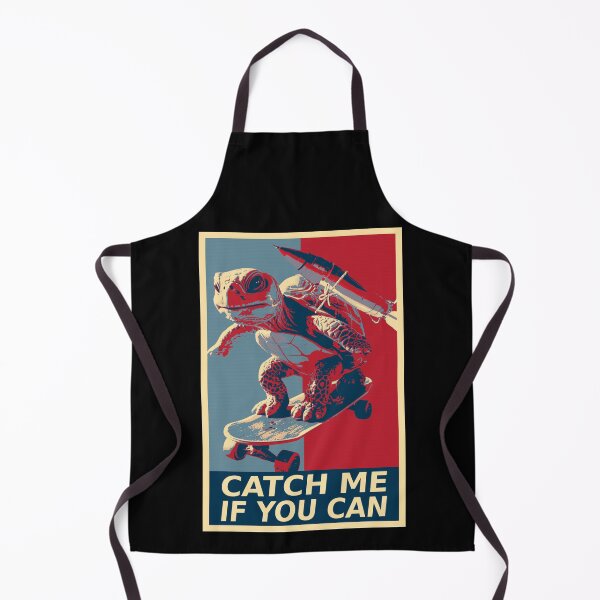 Item preview, Catch Me If You Can Funny Turtle Rocket Skateboarding designed and sold by TrueArtsStore.