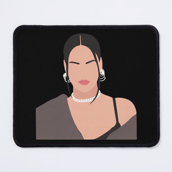 Item preview, Rihanna Lineless Illustration designed and sold by dsxclothing.