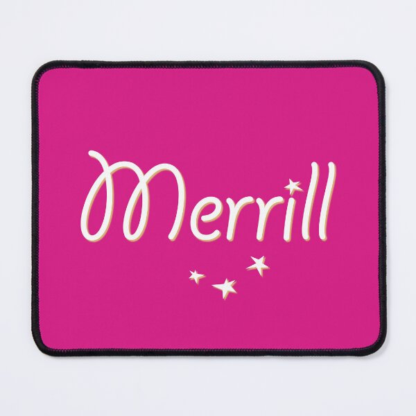 Item preview, My Name is Merrill designed and sold by CharlottePlaceArt.