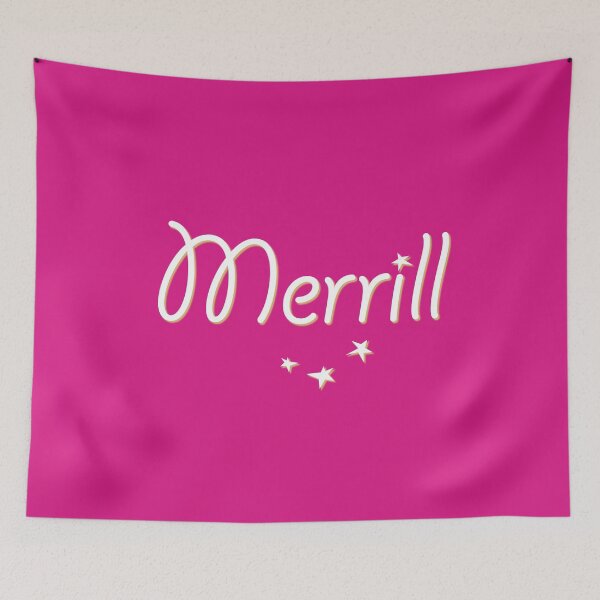 Item preview, My Name is Merrill designed and sold by CharlottePlaceArt.