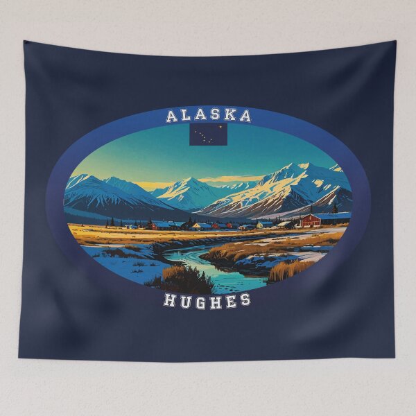 Item preview, Hughes Alaska Travel designed and sold by Thistle-TShop.