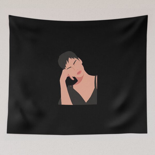 Item preview, Rihanna Lineless Illustration designed and sold by dsxclothing.