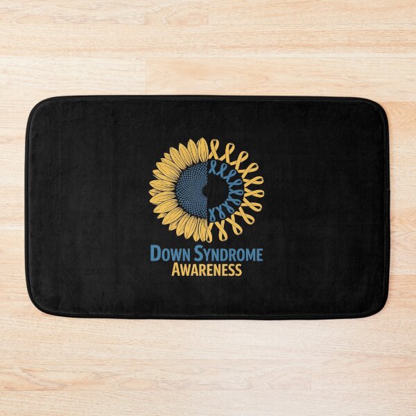 Item preview, Kids Down Syndrome Awareness Ribbon Sunflower Toddler Gir designed and sold by RonnasJackson.