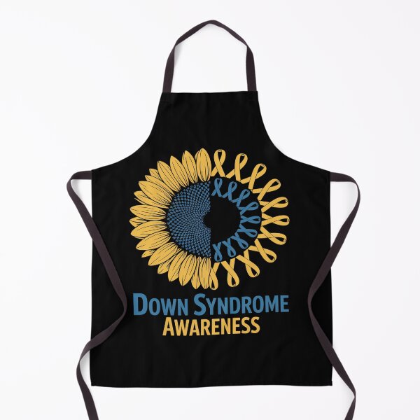 Item preview, Kids Down Syndrome Awareness Ribbon Sunflower Toddler Gir designed and sold by RonnasJackson.