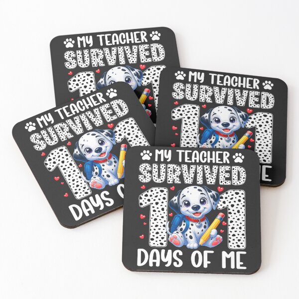 Item preview, My Teacher Survived 101 Day of Me 100th Day Dog Boy Kid Girl  designed and sold by ArleneRowe.