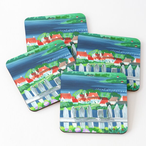 Item preview, Kiki's Delivery Service Scene in Gouache Painting  designed and sold by Lyannaadesign.