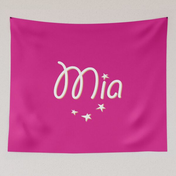 Item preview, My Name is Mia designed and sold by CharlottePlaceArt.
